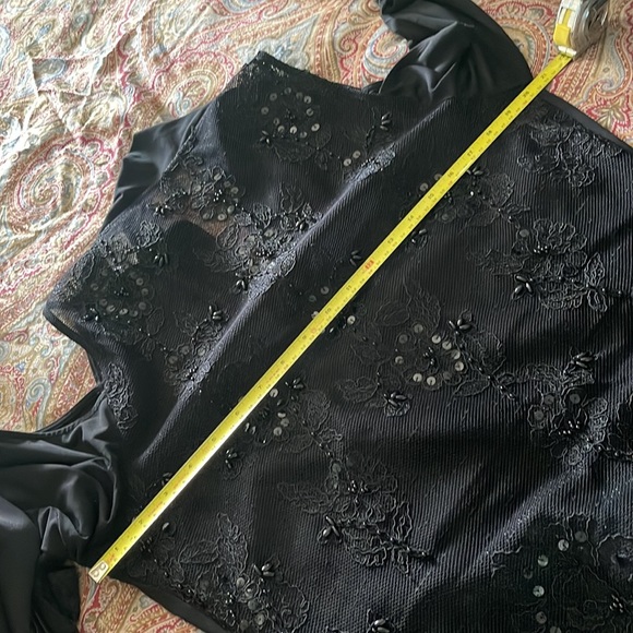 VENUS DRESSY BLACK TOP LARGE - Picture 8 of 9